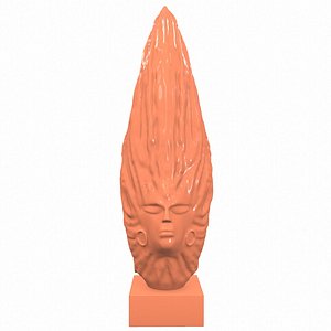 Abstract sculpture M084 3D model
