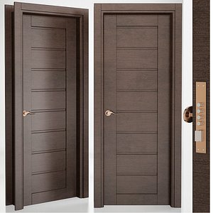 Alda Gray Oak Belldinni Modern Interior Door