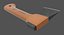 3D camping axe sheath model