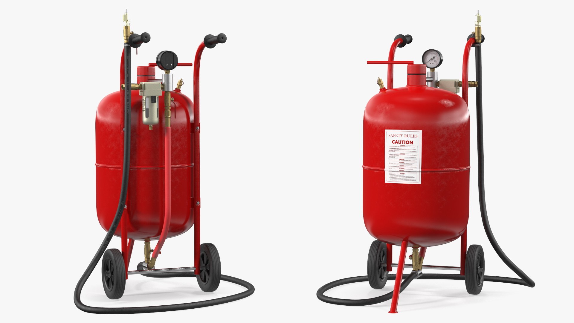 Fire Extinguisher Collection 5 3D model preview