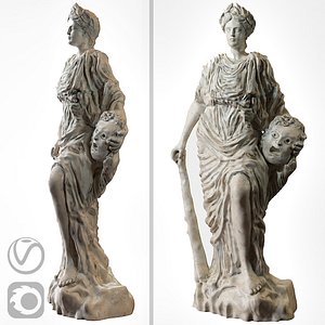 Woman Statue 3D Models for Download | TurboSquid