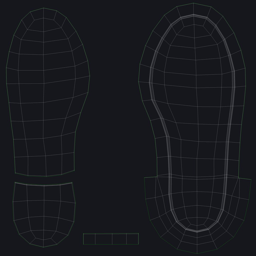 3D Model Men Loafers - TurboSquid 2128607
