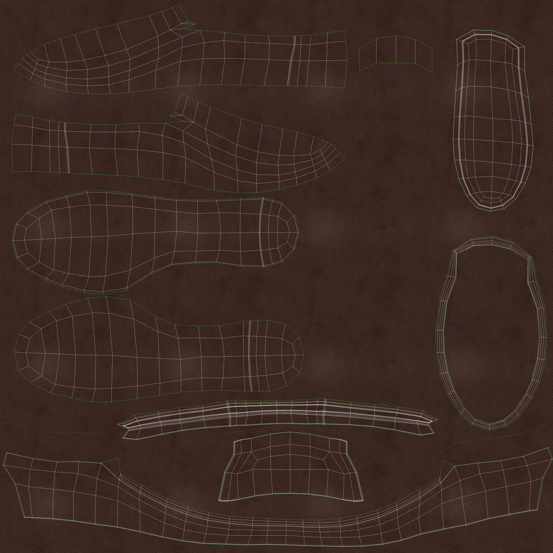 3D Model Men Loafers - TurboSquid 2128607