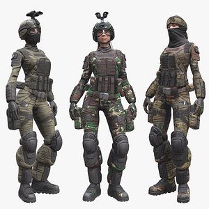 ARMY SUIT - FEMALE
