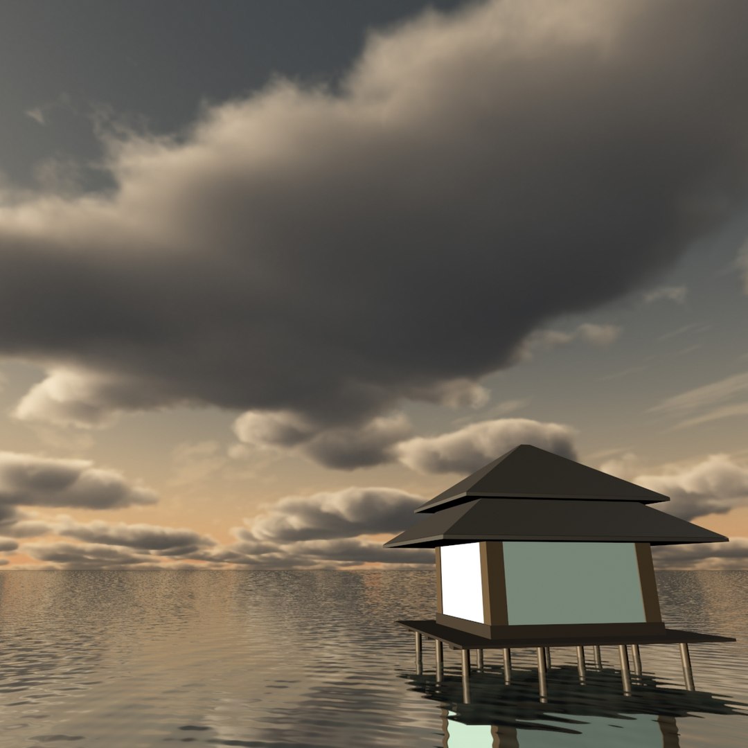 sky clouds 3d 3ds