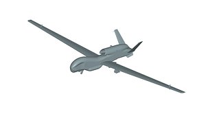3D model RQ-4 Global Hawk