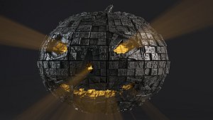 - sci-fi shapes halloween 3D model