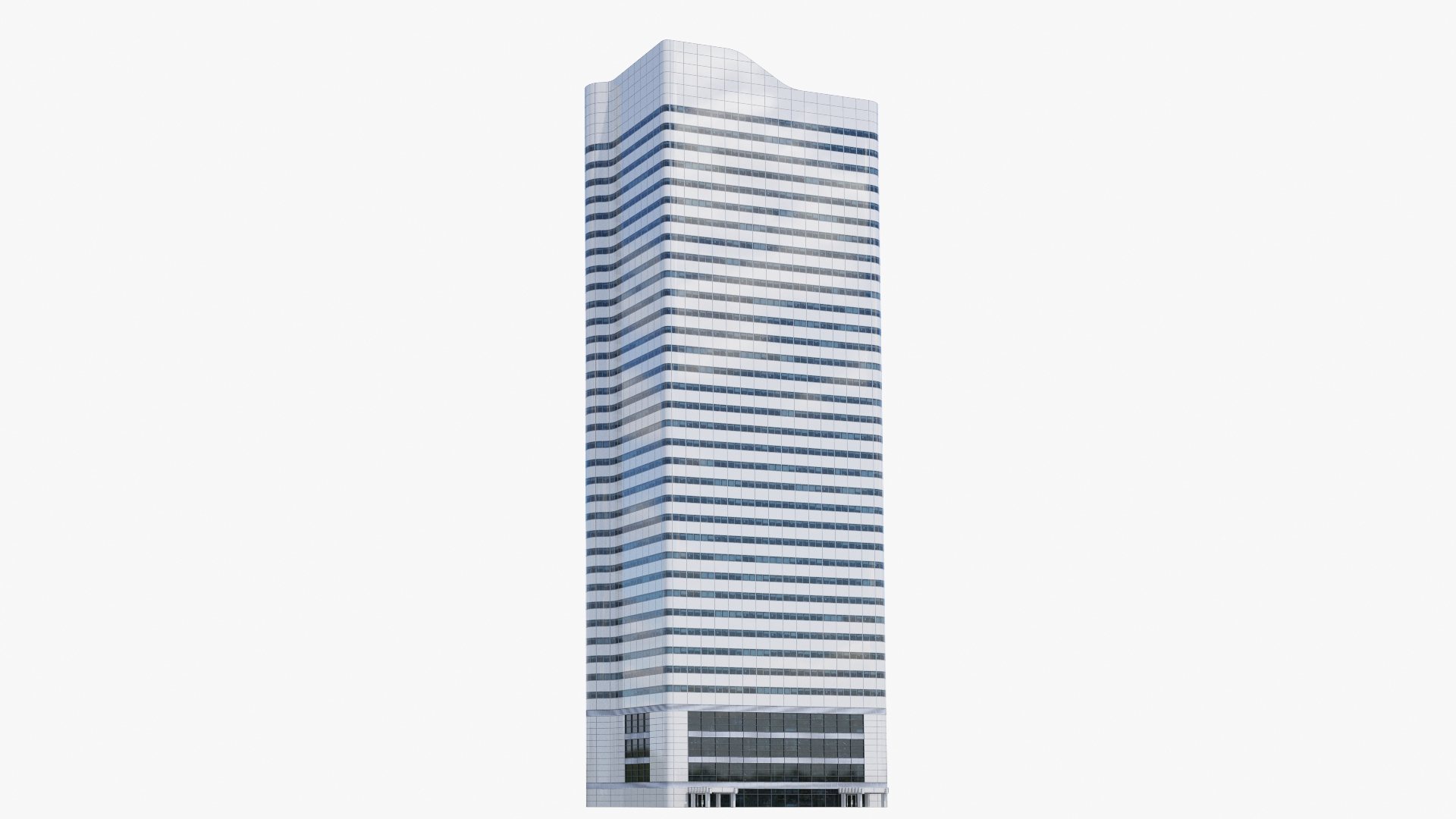 3D First Canadian Place V11 Lowpoly Model - TurboSquid 1789282