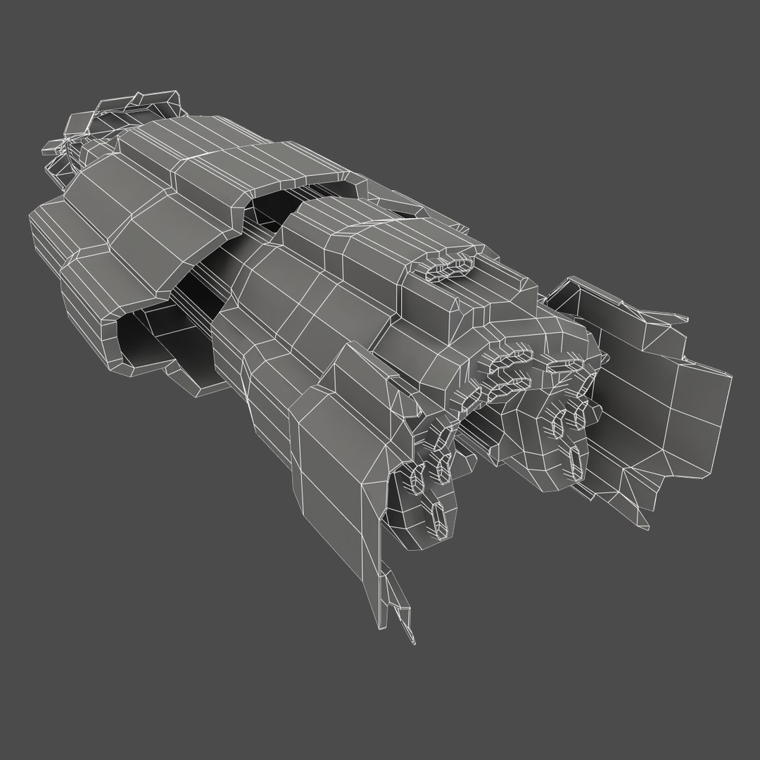 Spacecraft Craft Space 3d Model