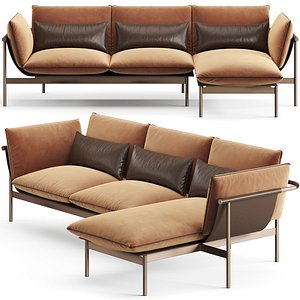 3D Fendi Casa Totu Sofa corner 2
