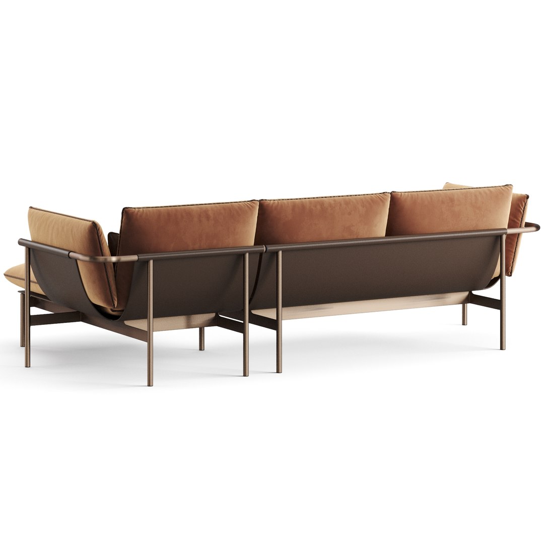 3D Fendi Casa Totu Sofa Corner 2 - TurboSquid 2082856