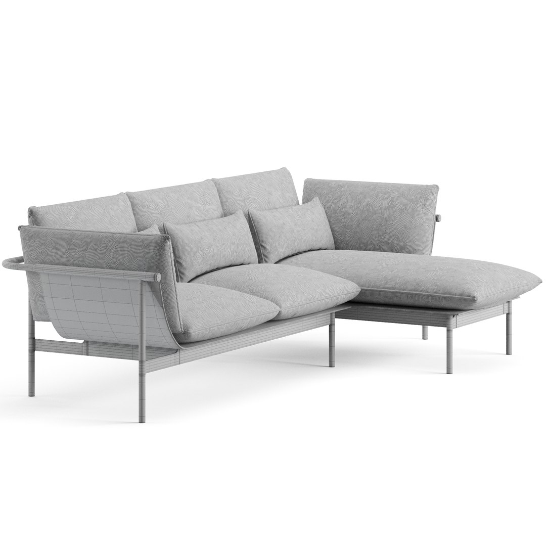 3D Fendi Casa Totu Sofa Corner 2 - TurboSquid 2082856