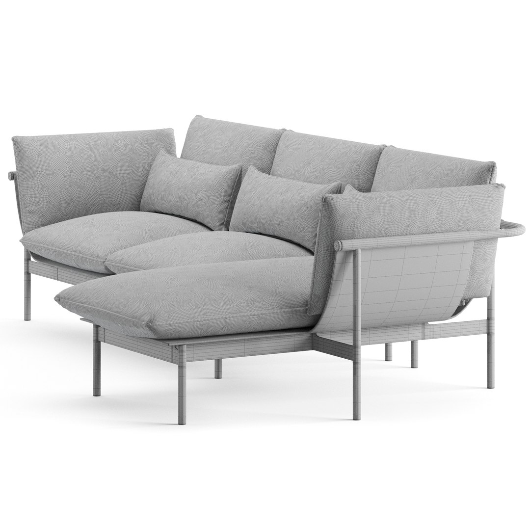 3D Fendi Casa Totu Sofa Corner 2 - TurboSquid 2082856