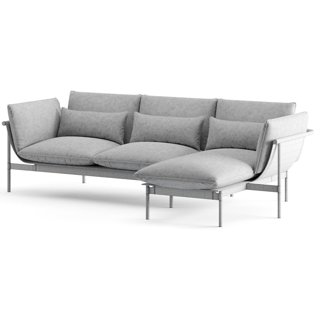 3d Fendi Casa Totu Sofa Corner 2 - Turbosquid 2082856