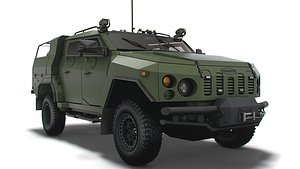 Novator Command Vehicle 2022 3D model