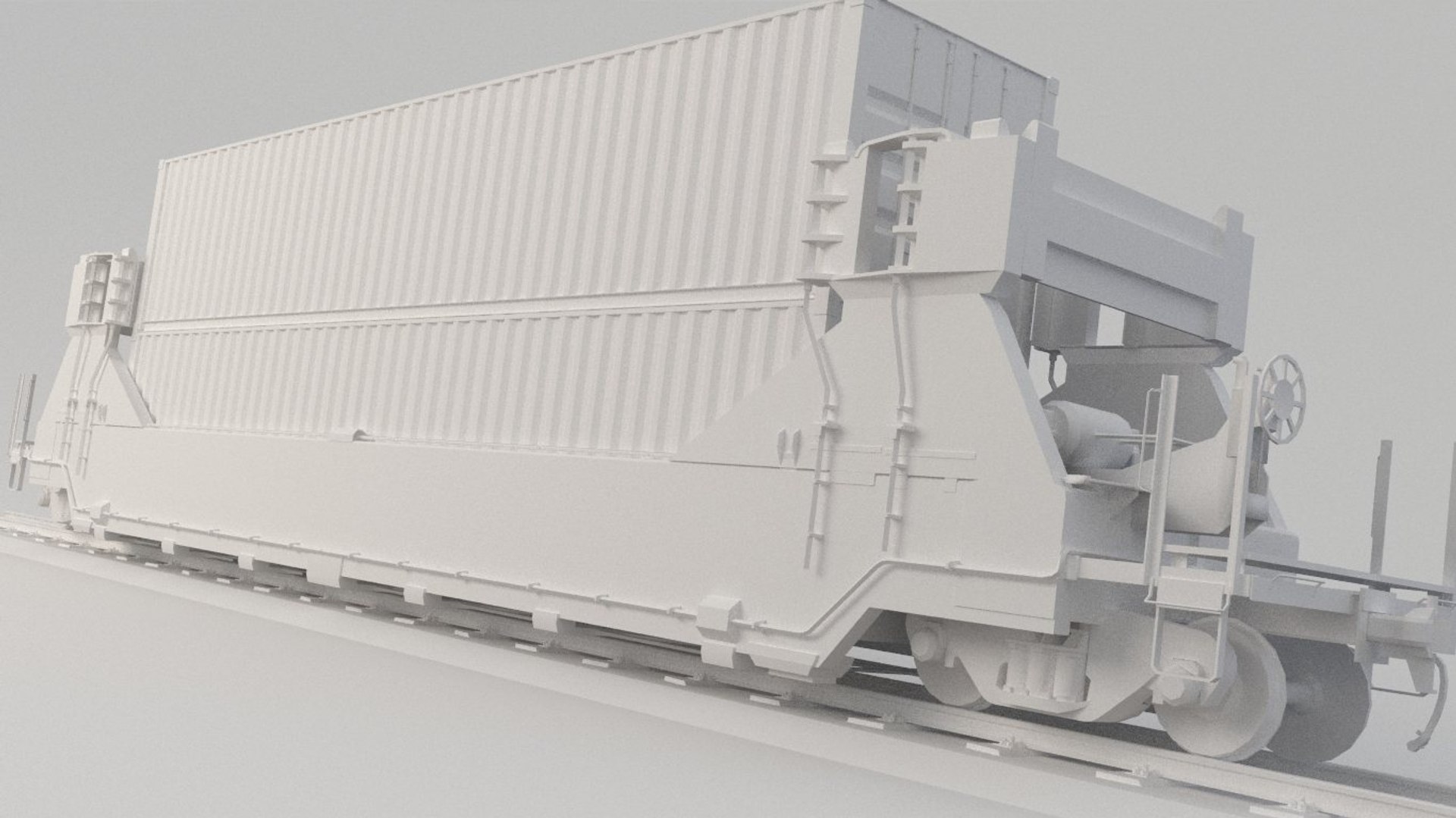 3D Model Train Container - TurboSquid 1527227