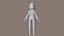 Personnage féminin de dessin animé