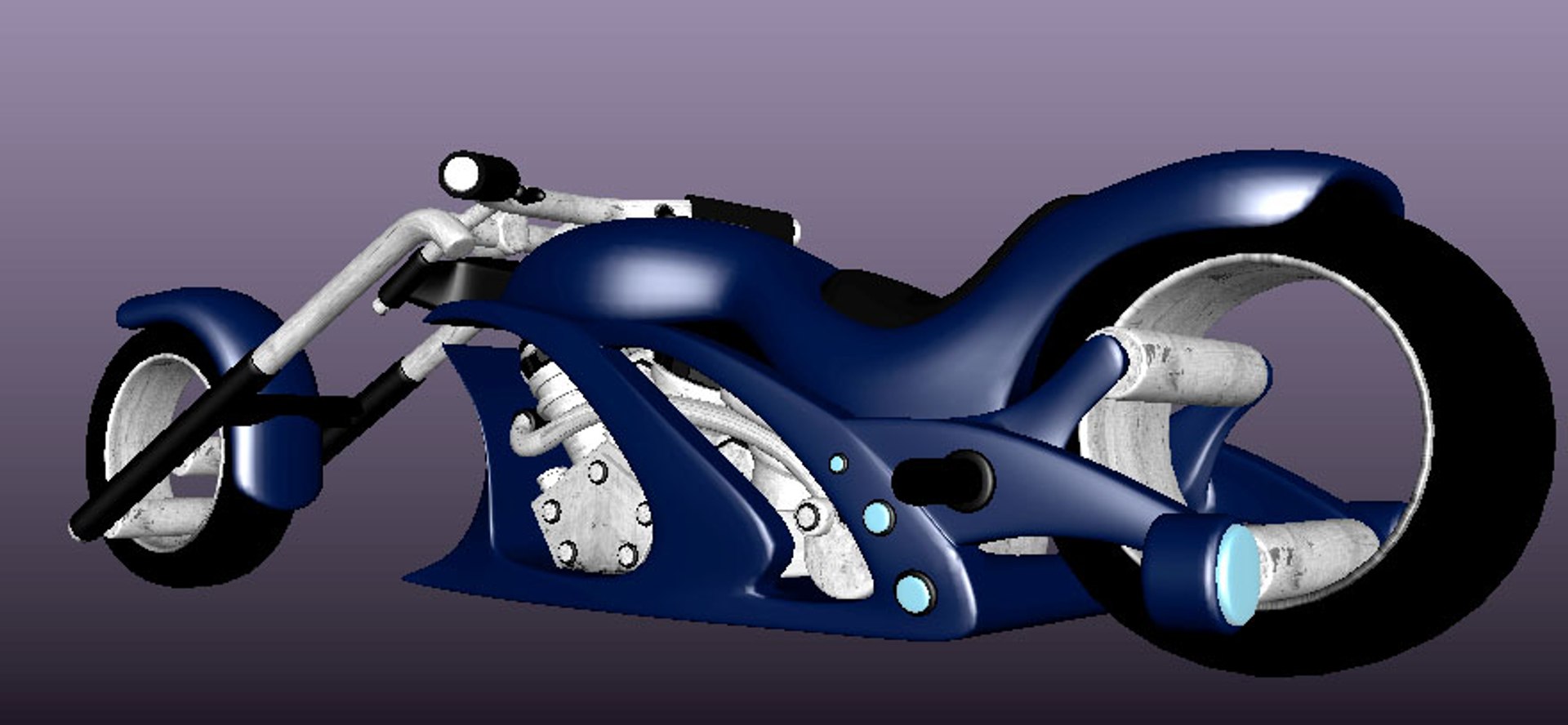 3d model motorcycle cycle