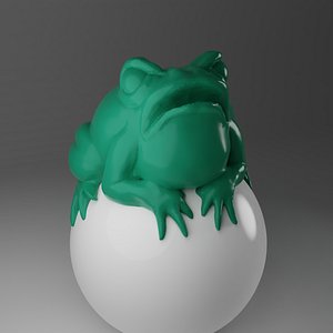 3D Toad model