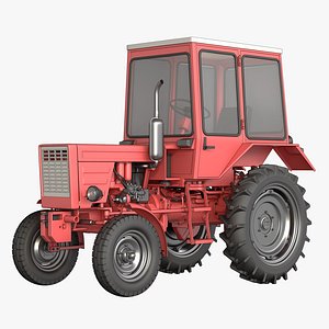 3D Tractor T25 model