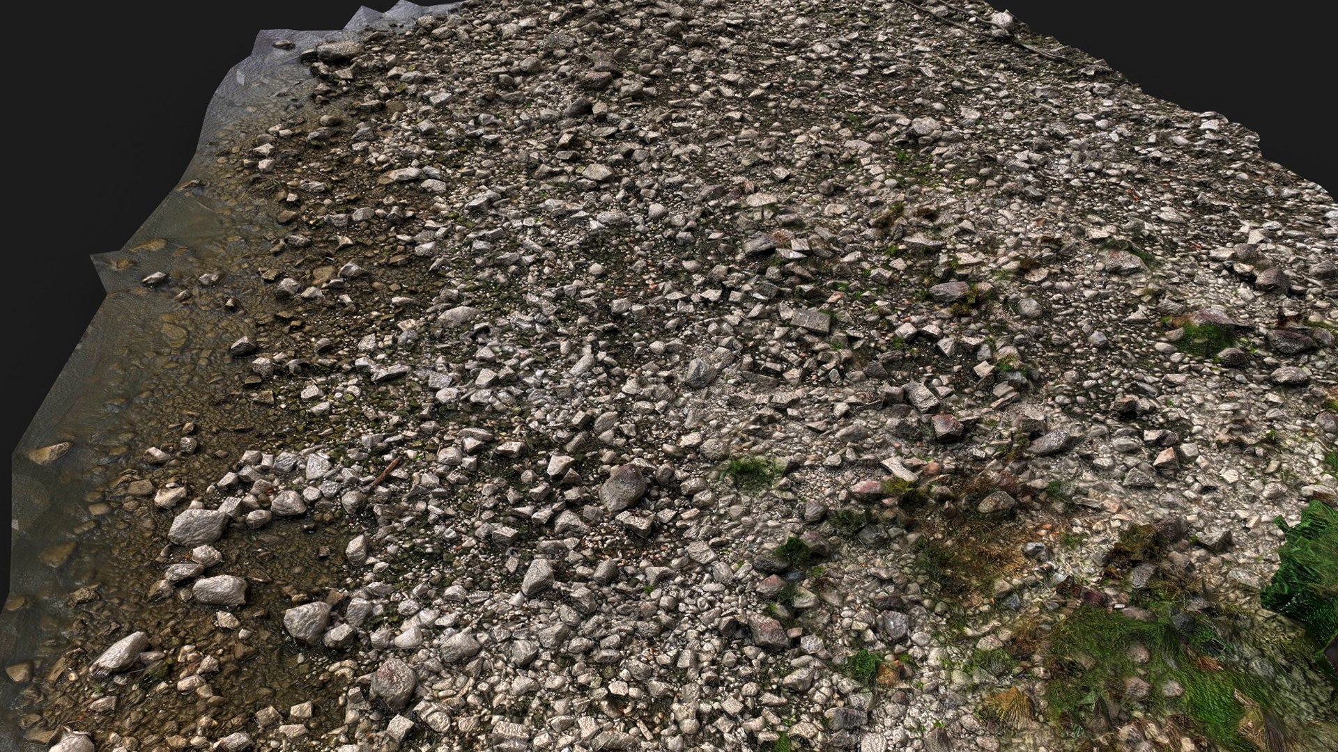 Debris Cliff Stones Beach Pt5 PBR Photogrammetry 3D Model - TurboSquid ...