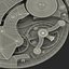 watch mechanism 3d model