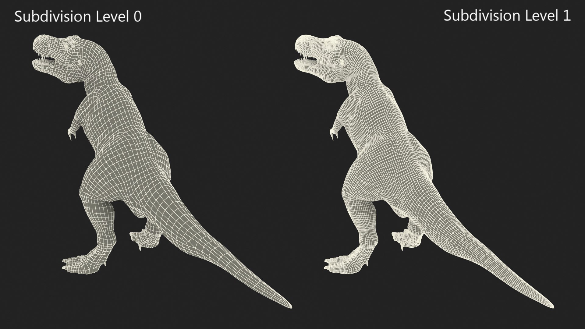 3D T Rex Stand Pose TurboSquid 2101973