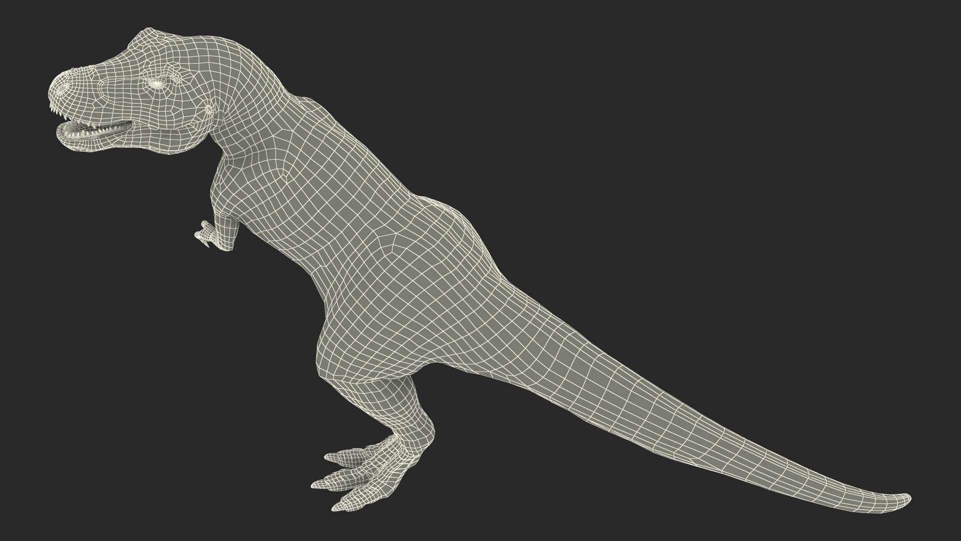 3D T Rex Stand Pose TurboSquid 2101973