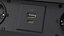 Power Strip de mesa 2 plugues UE USB preto