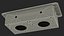 Power Strip de mesa 2 plugues UE USB preto