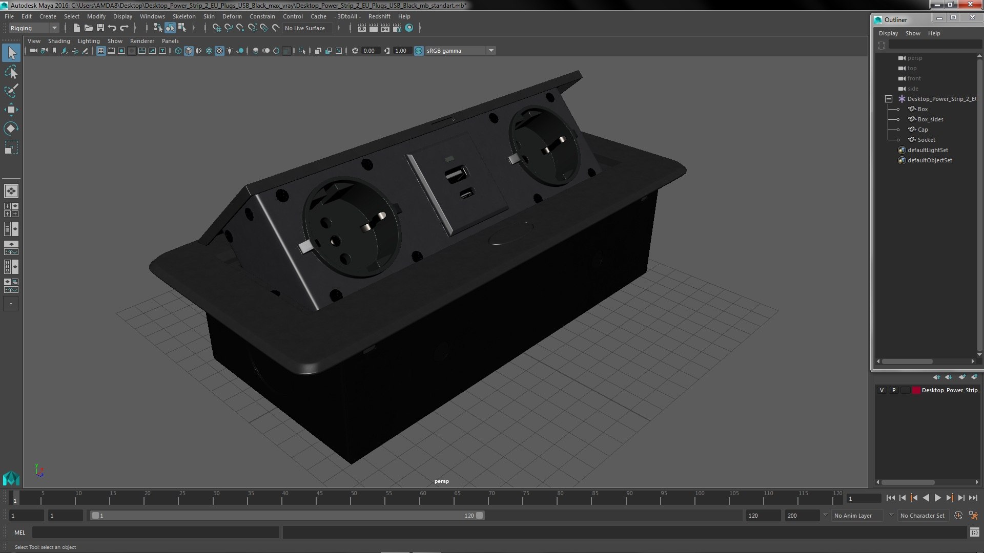 Desktop Power Strip 2 EU Plugs USB Black 3D model https://p.turbosquid.com/ts-thumb/kX/vZQ3lc/ia/desktoppowerstrip2euplugsusbblack3dmodel025/jpg/1654001487/1920x1080/fit_q87/869d7ae9acdd81f894d773c6c5965a2eed2a5f57/desktoppowerstrip2euplugsusbblack3dmodel025.jpg