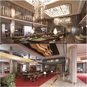 3D Casino Interior Bundle