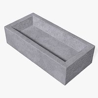 Frogged Calcium Silicate Brick Gray