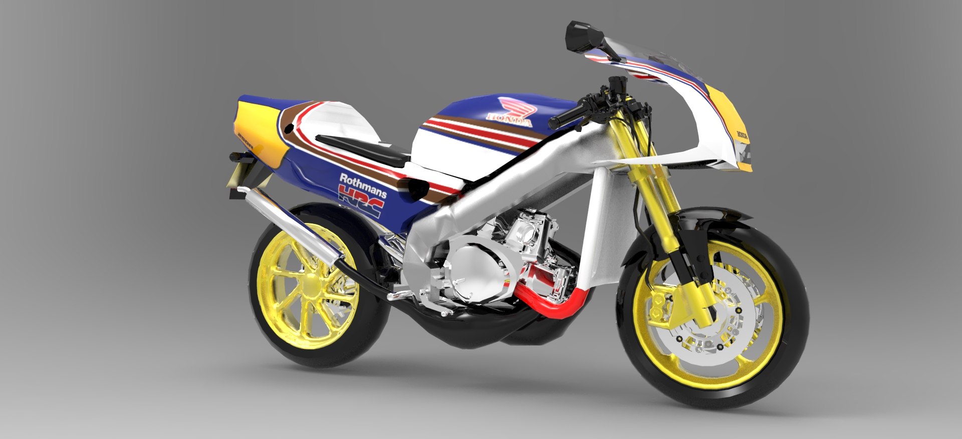 HONDA NSR250 置物 Honda Nsr 250 Mc28 3ds