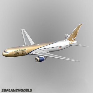 b767-300 gulf air 767-300 3ds