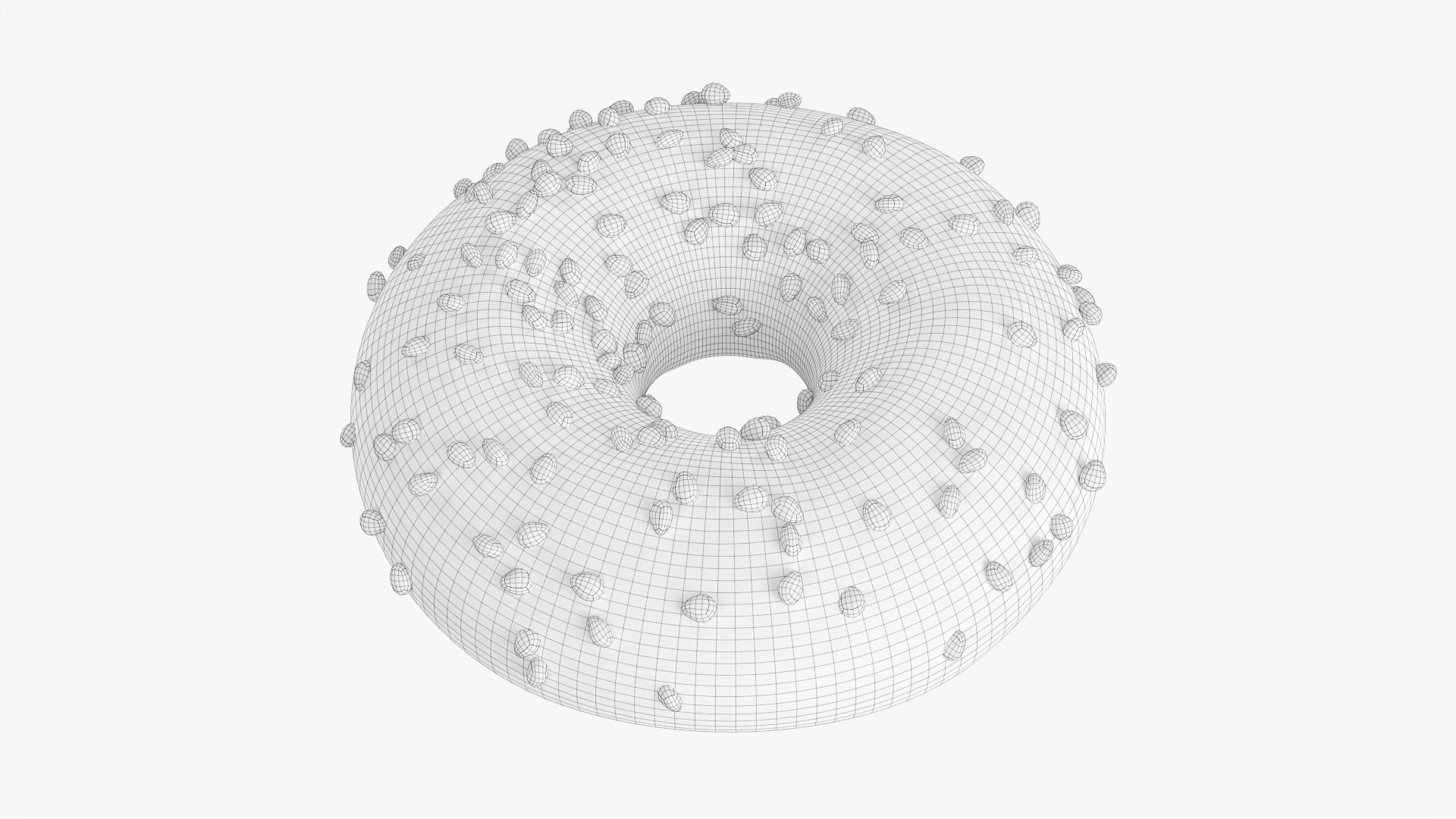 Donut 02 3D model - TurboSquid 1754580