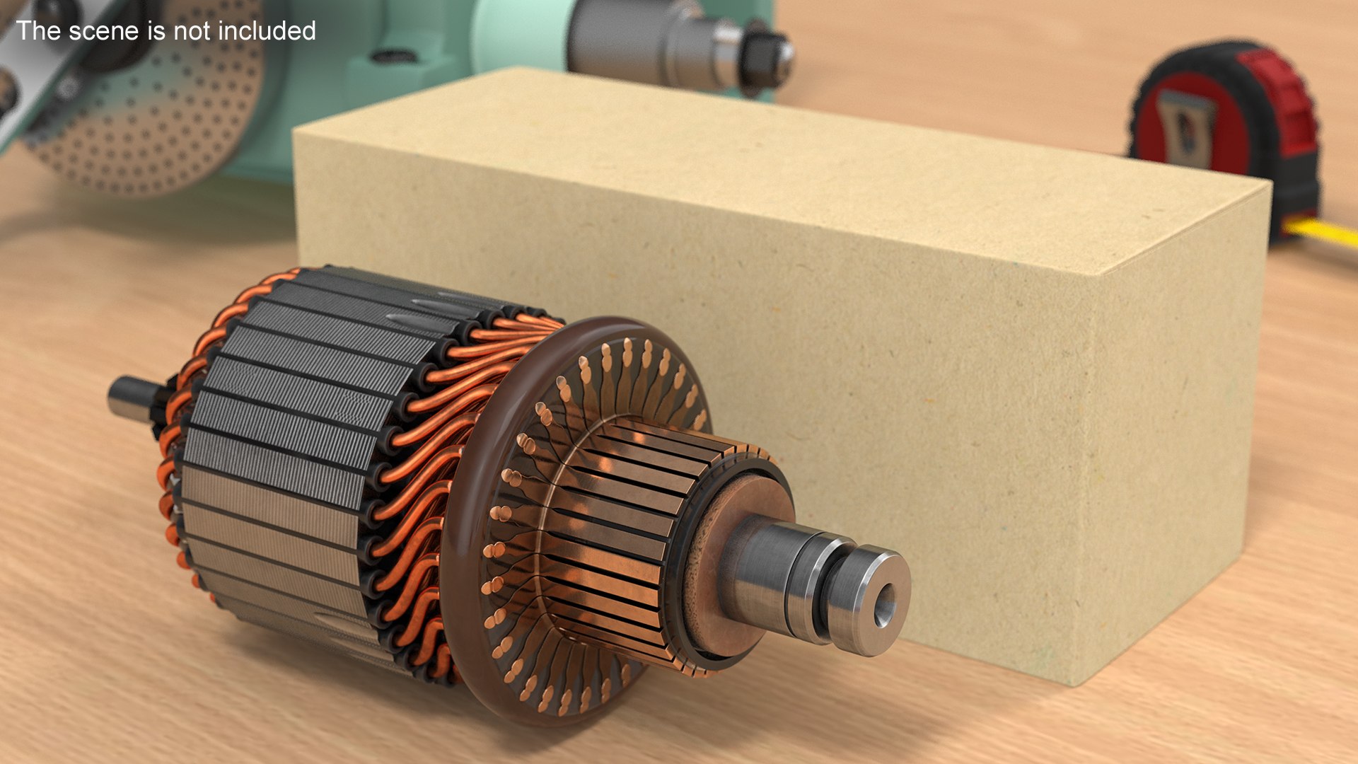 3D Starter Rotor With Package Model - TurboSquid 1905799