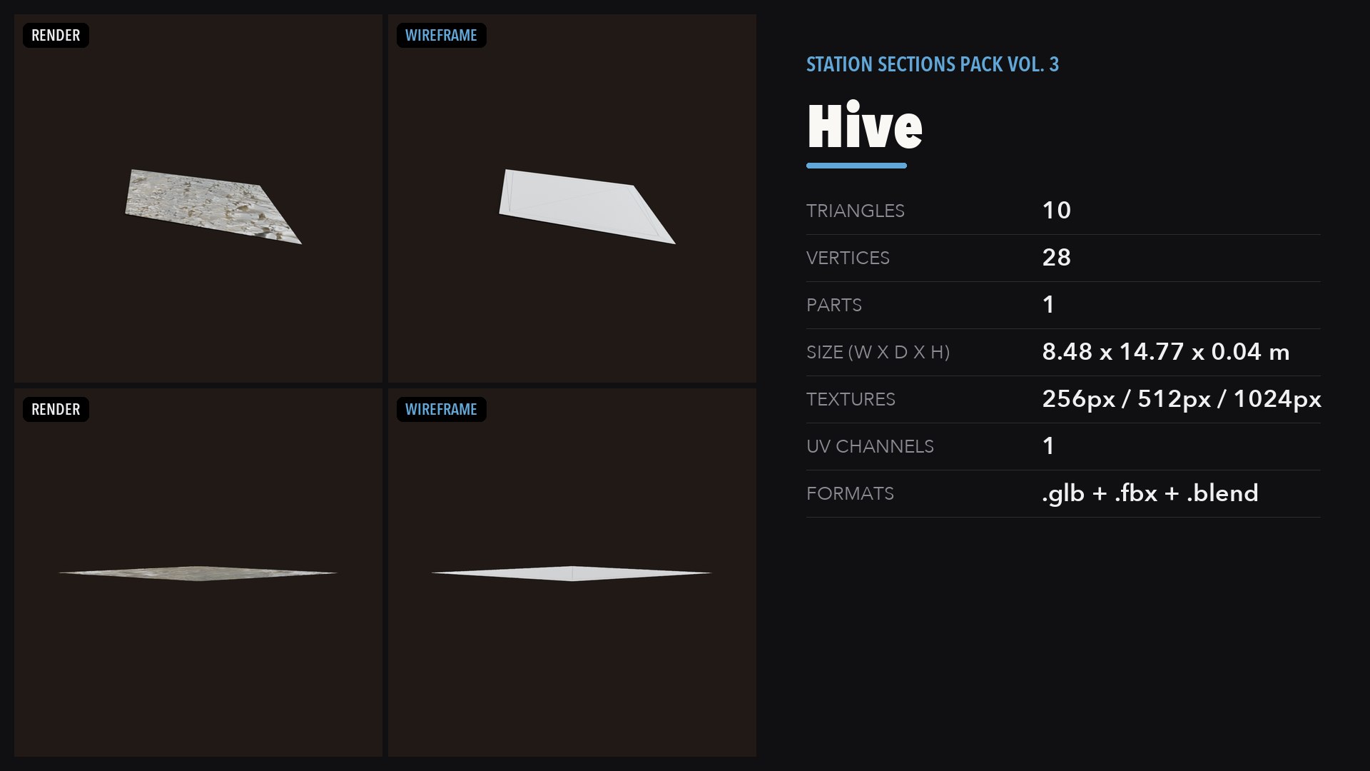 Station Sections Pack Vol 3 model https://p.turbosquid.com/ts-thumb/kY/LxbjDB/Jw/07_preview/png/1791673563/1920x1080/fit_q87/dbe458053009196bcc18e7bbd844b00539e470a9/07_preview.jpg