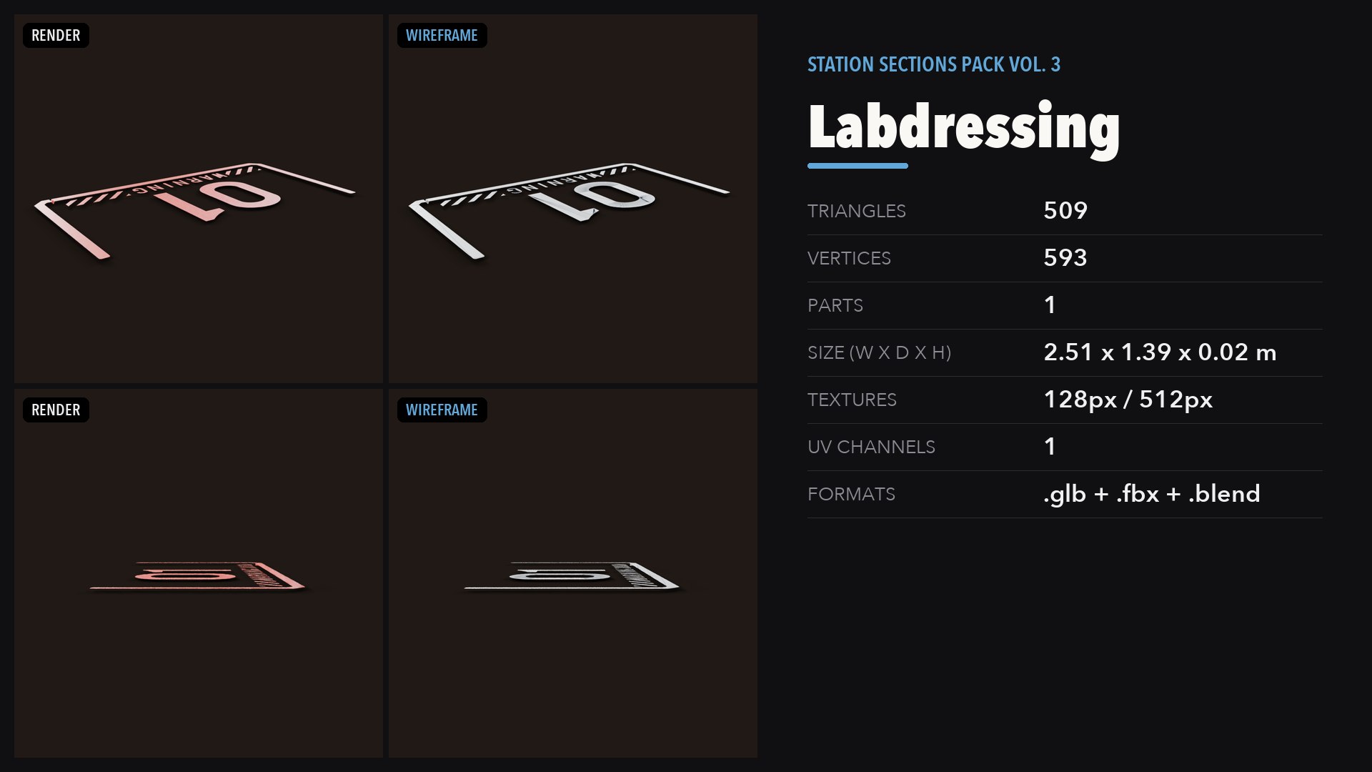 Station Sections Pack Vol 3 model https://p.turbosquid.com/ts-thumb/kY/LxbjDB/ZP/10_preview/png/1791673564/1920x1080/fit_q87/e4a6ae2c56d52e521102d627bc21dd83932a1553/10_preview.jpg