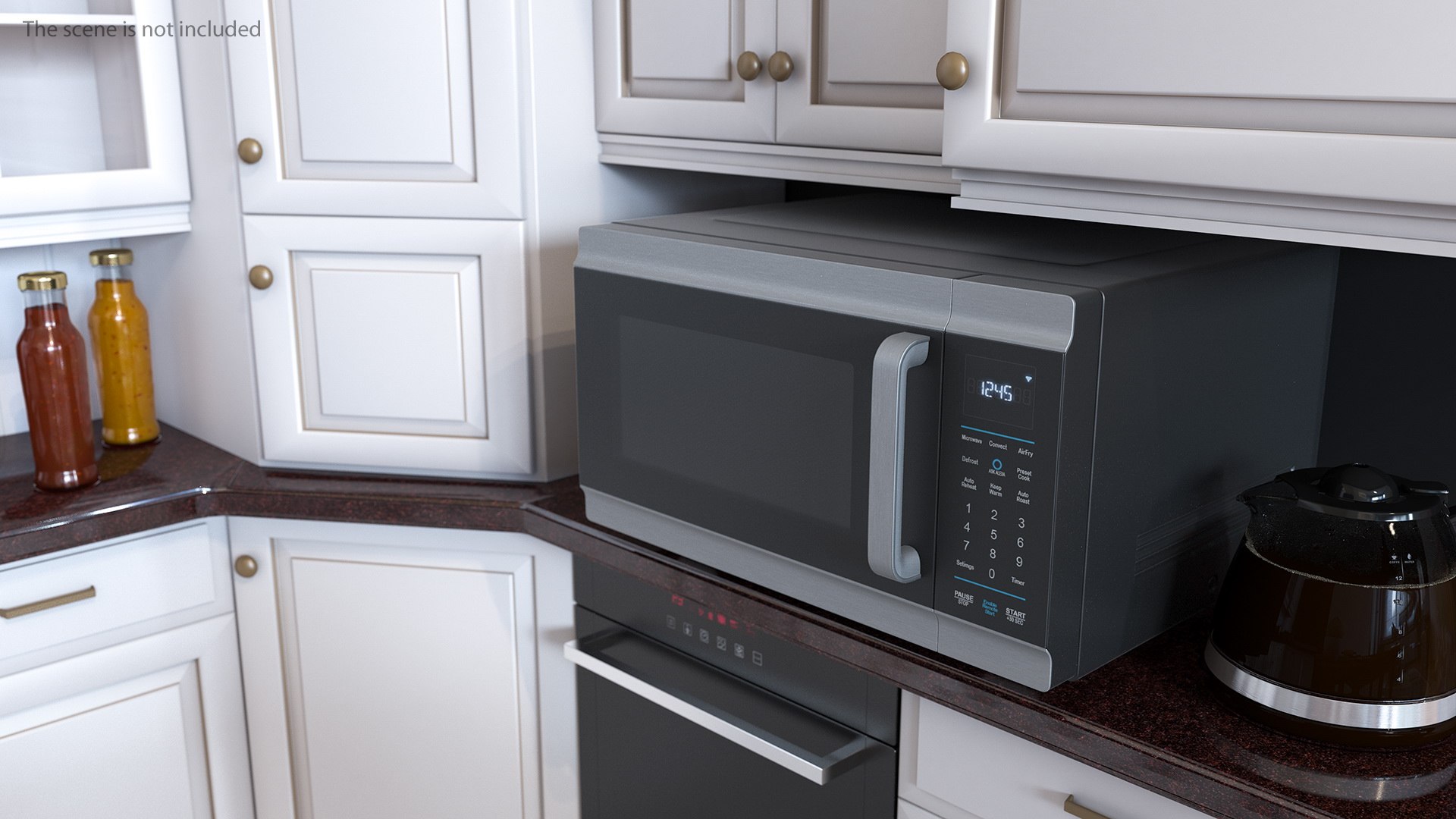 Amazon Alexa Smart Oven 3D model preview