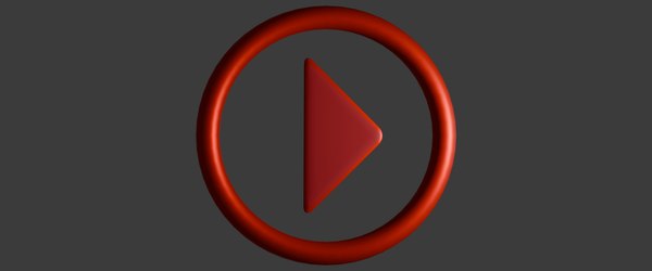 modelo 3d Botón de reproducción - TurboSquid 2334741