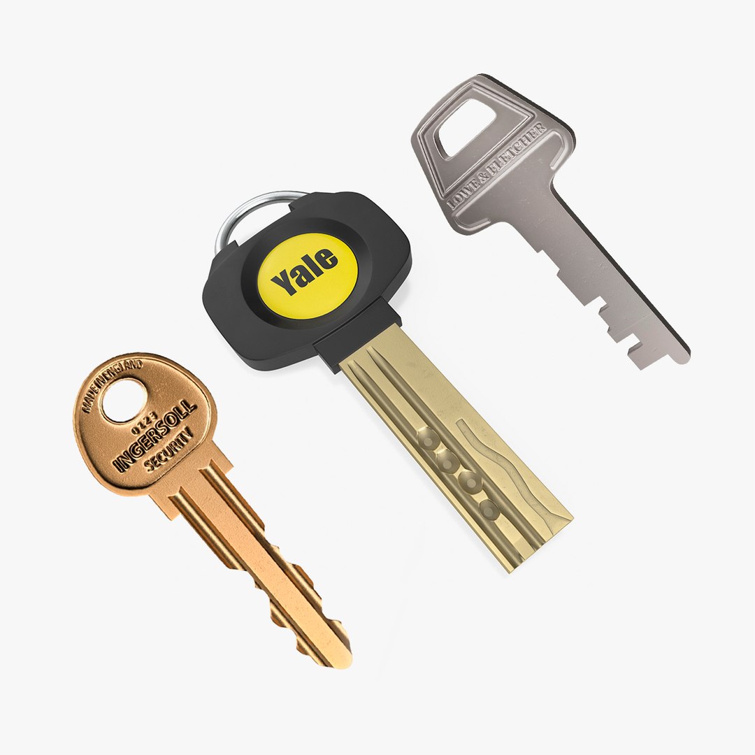3D Door Lock Keys Collection 3 https://p.turbosquid.com/ts-thumb/kY/WsHUAw/Ei/doorlockkeyscollection3c4dmodel000/jpg/1717375262/1920x1080/fit_q87/d3fc01e19ef3265ba1e664be3ed95da4e8114045/doorlockkeyscollection3c4dmodel000.jpg