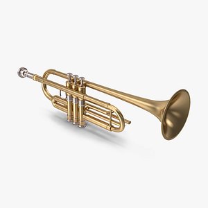 Brass Trumpet Instrument