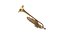 Instrument de trompette en laiton
