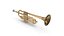 Instrument de trompette en laiton
