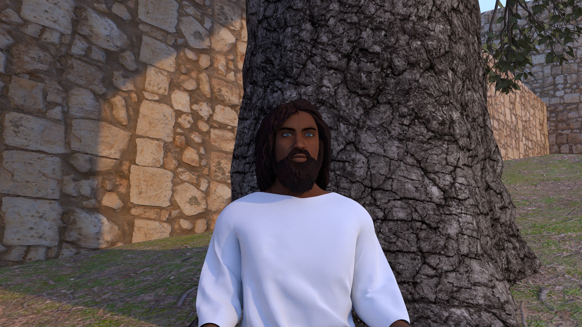 3d Black Yeshua Jesus Christ V2 Turbosquid 1779671