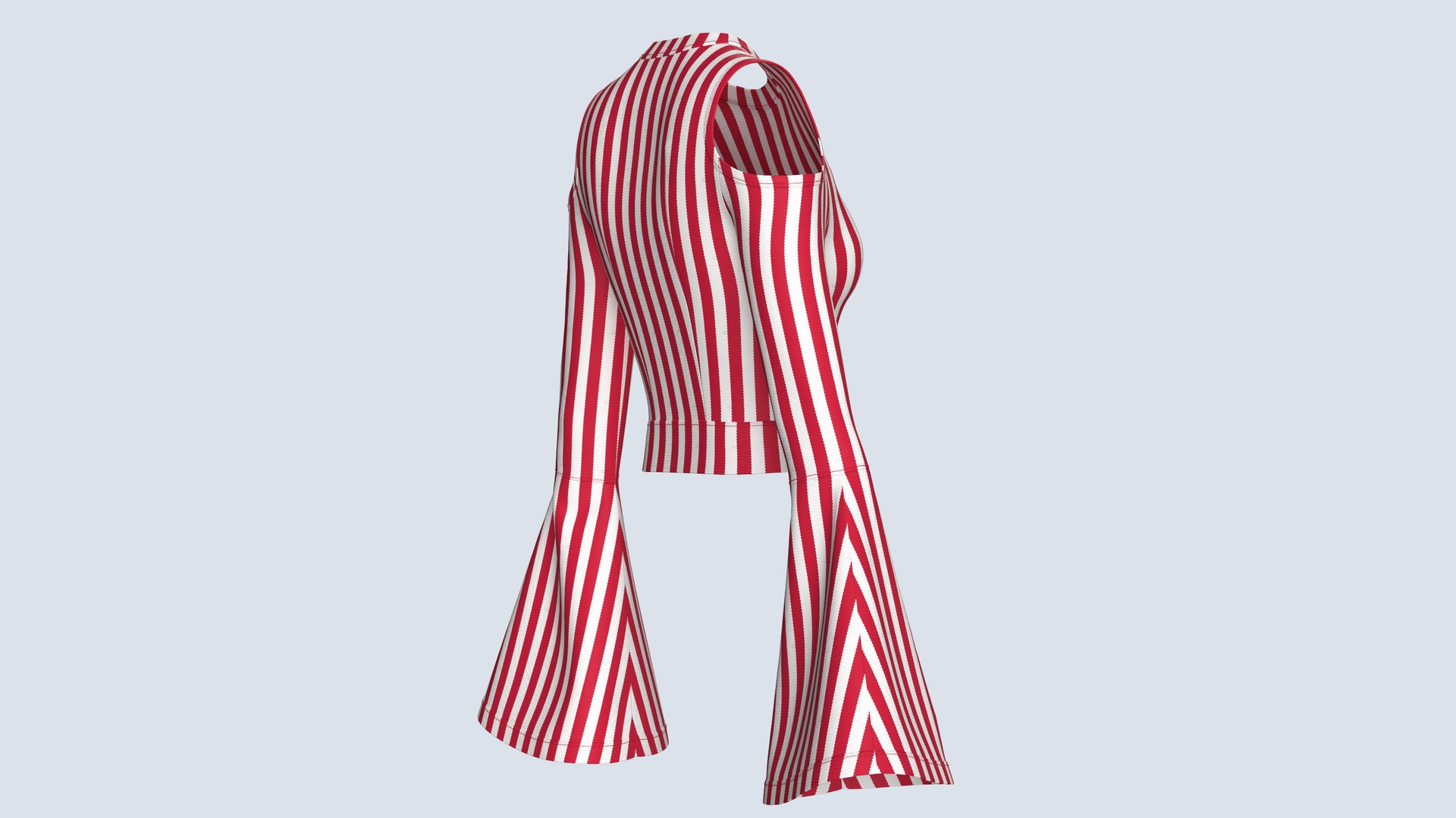 3D model Girls Cold Shoulder Bell-Sleeve Striped Crop Top https://p.turbosquid.com/ts-thumb/kY/hB9cO1/IN/girlscoldshoulderbellsleevestripedcroptop_2/png/1788501743/1920x1080/fit_q87/f19614c31c244842779156bb57686185bfaa6408/girlscoldshoulderbellsleevestripedcroptop_2.jpg