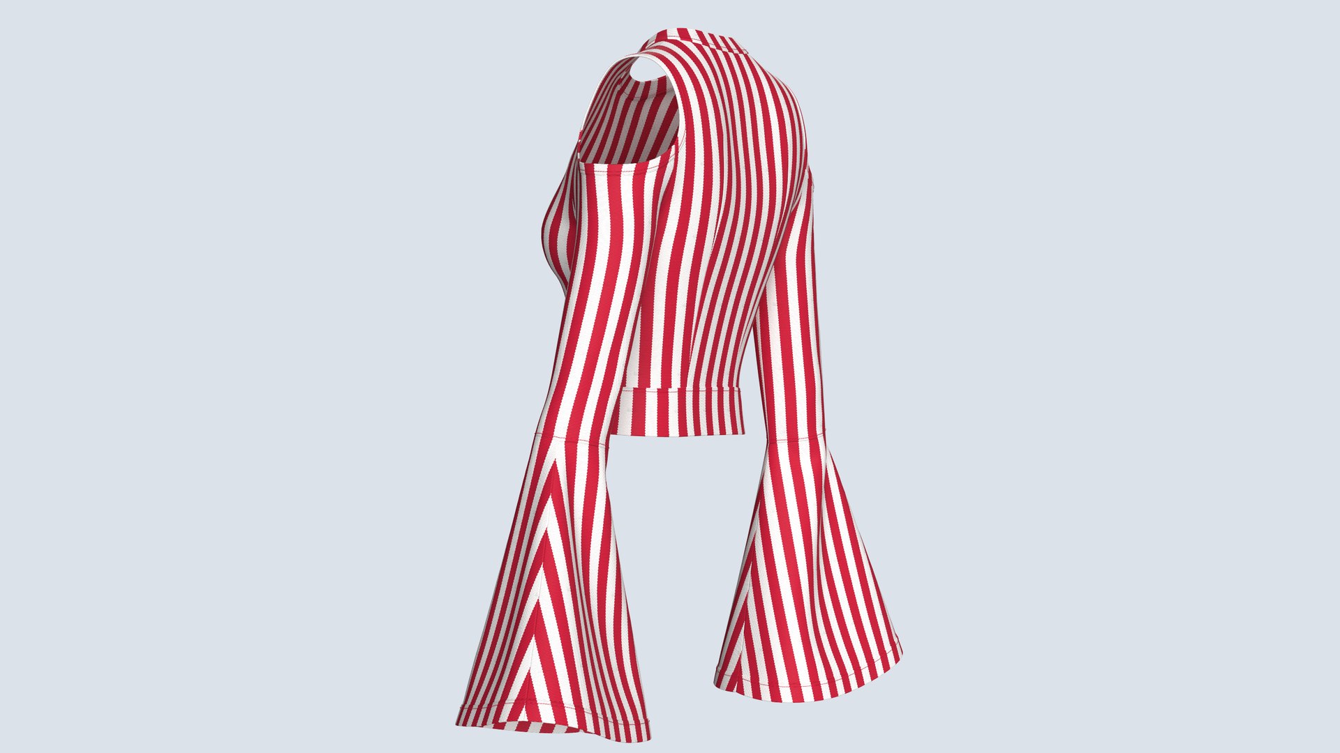 3D model Girls Cold Shoulder Bell-Sleeve Striped Crop Top https://p.turbosquid.com/ts-thumb/kY/hB9cO1/vr/girlscoldshoulderbellsleevestripedcroptop_4/png/1788501749/1920x1080/fit_q87/6a96a69f8ec5a896f74585eee5ab24c84237fcd6/girlscoldshoulderbellsleevestripedcroptop_4.jpg