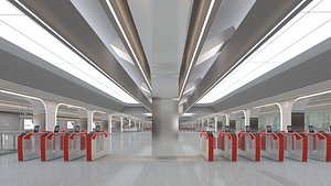 3D Subway Station 2