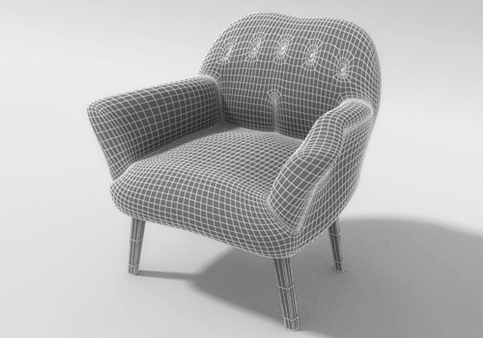 Penny Armchair 3d 3ds